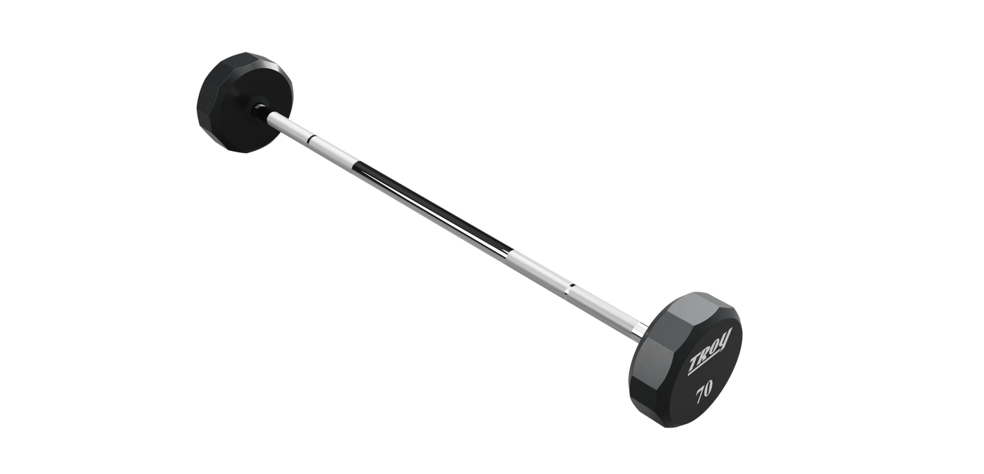12 Sided Urethane Straight Barbell
