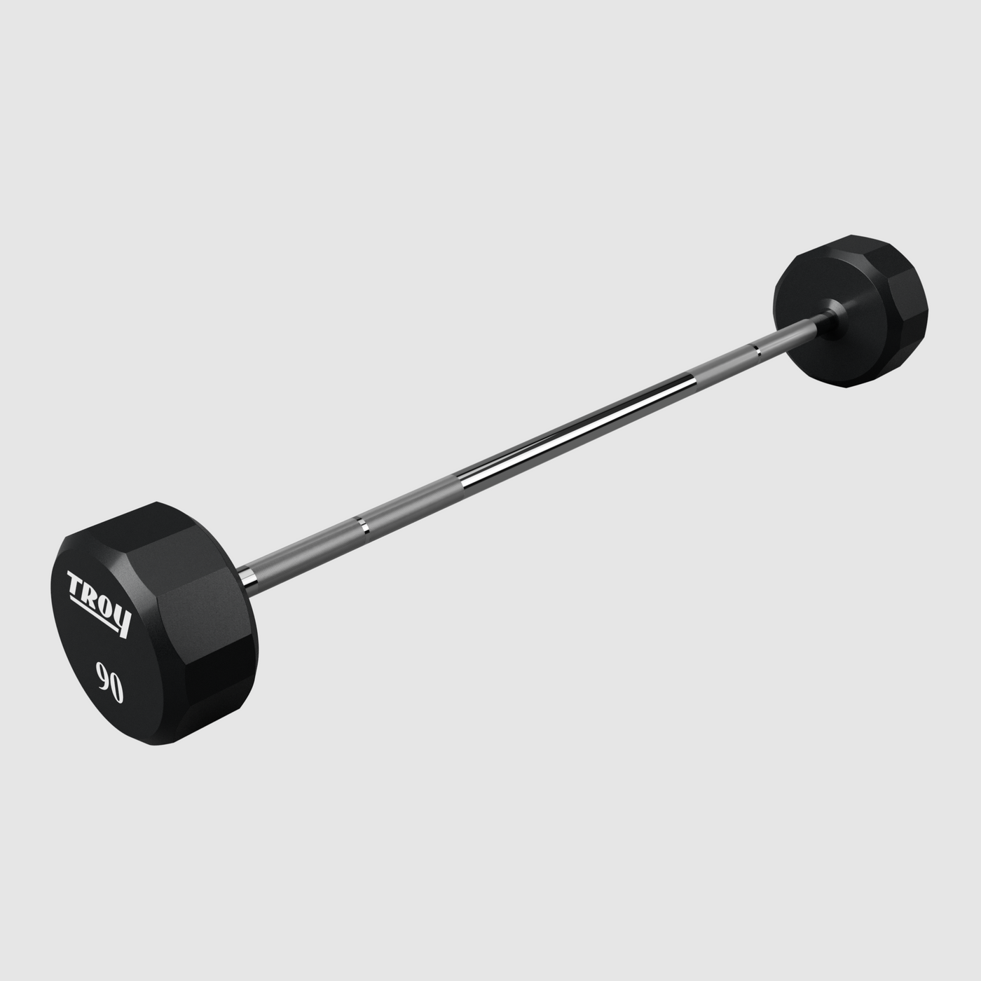 12 Sided Urethane Straight Barbell