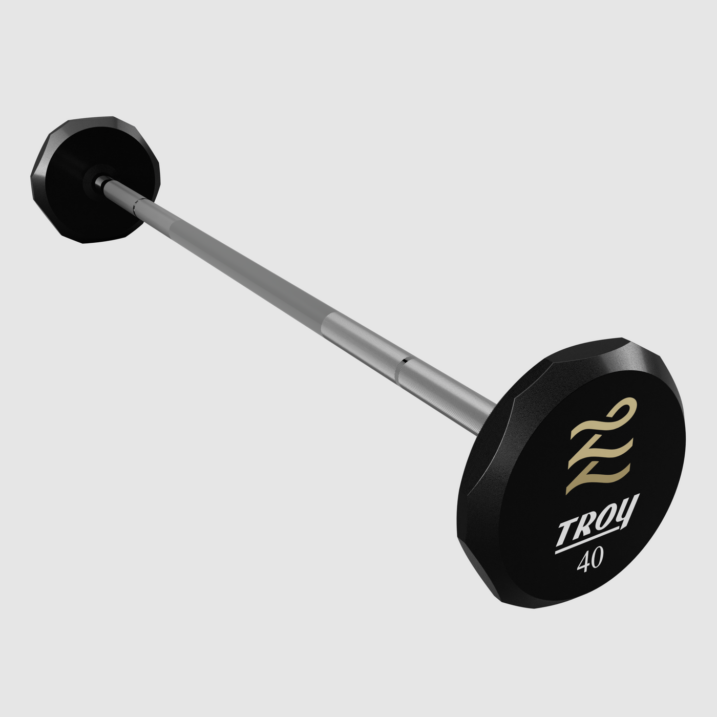 12 Sided Urethane Straight Barbell