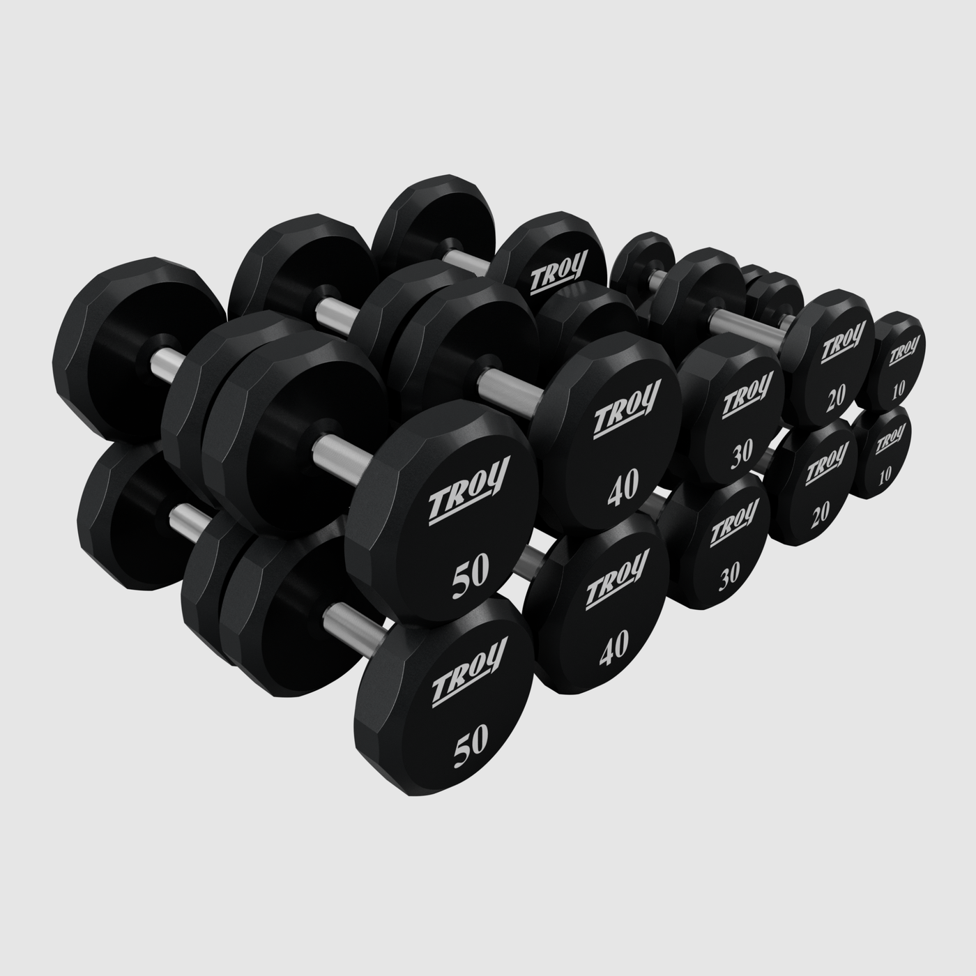 12 Sided Urethane Dumbbell