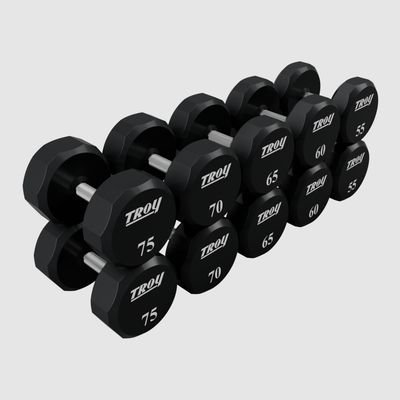 12 Sided Urethane Dumbbell