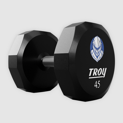 12 Sided Urethane Dumbbell - Logo