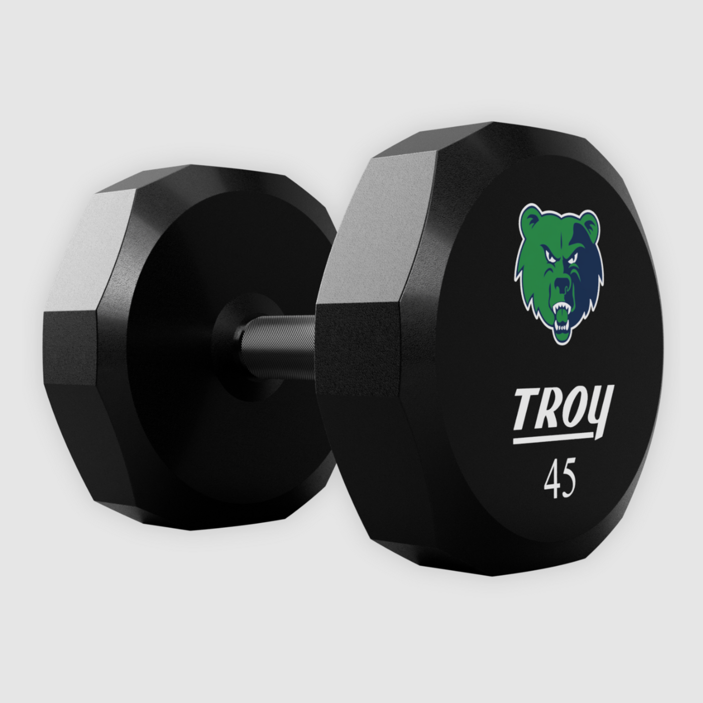 12 Sided Urethane Dumbbell - Logo