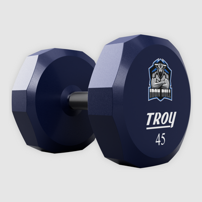 12 Sided Urethane Dumbbell - Logo