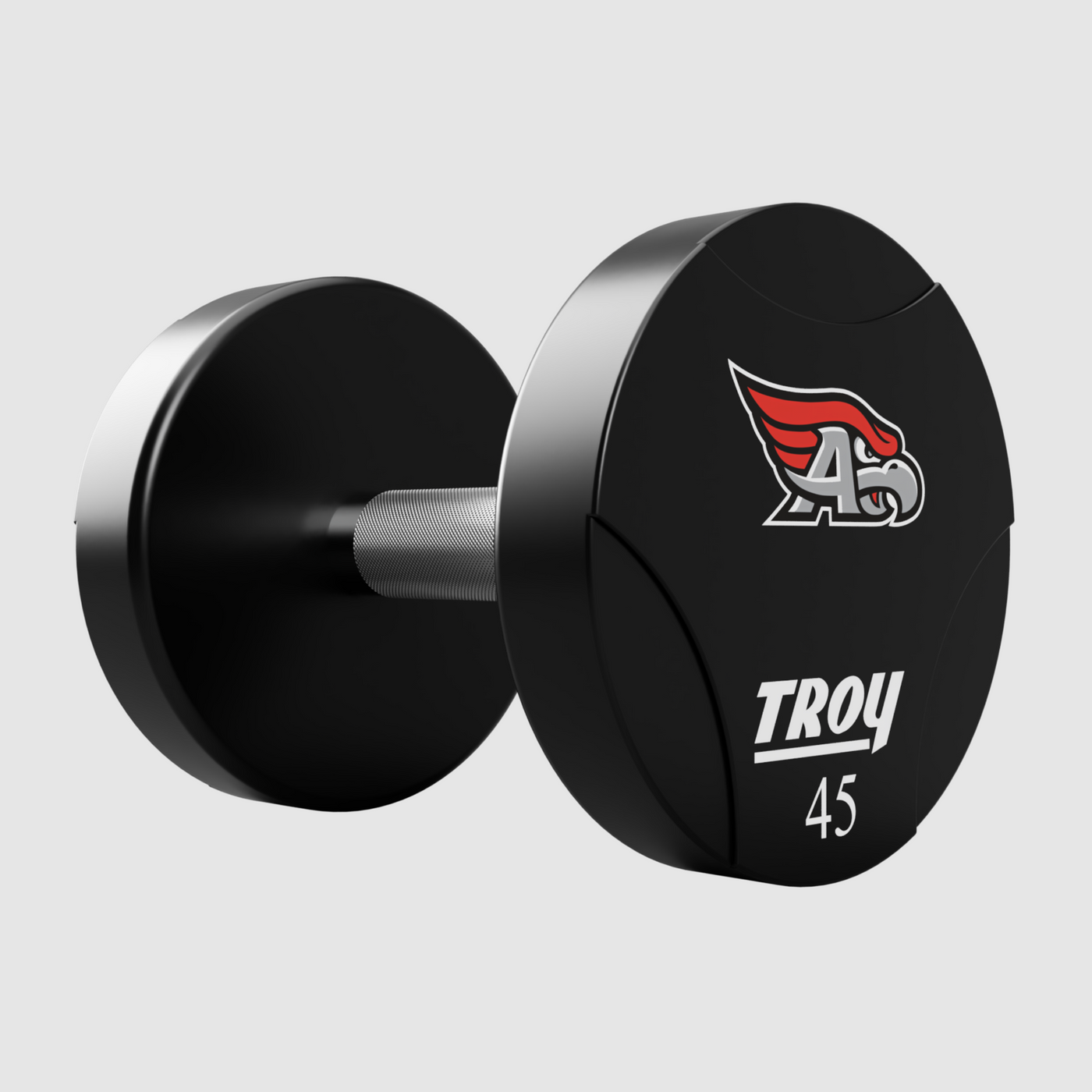 Troy Urethane Dumbbell (Custom Logo)