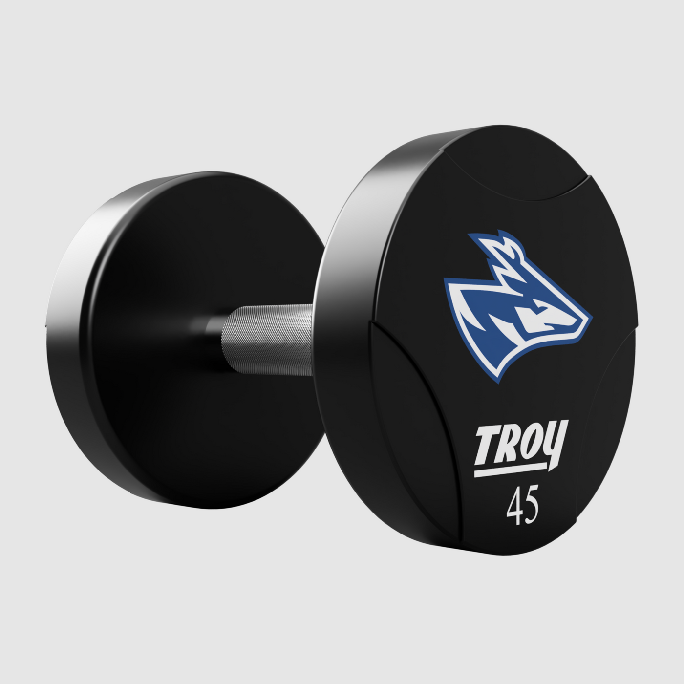 Troy Urethane Dumbbell (Custom Logo)