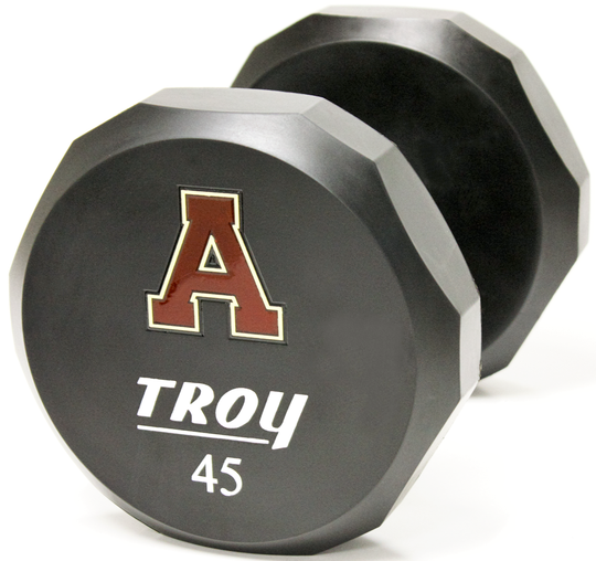 12 Sided Urethane Dumbbell - Logo – Troy Barbell & Fitness