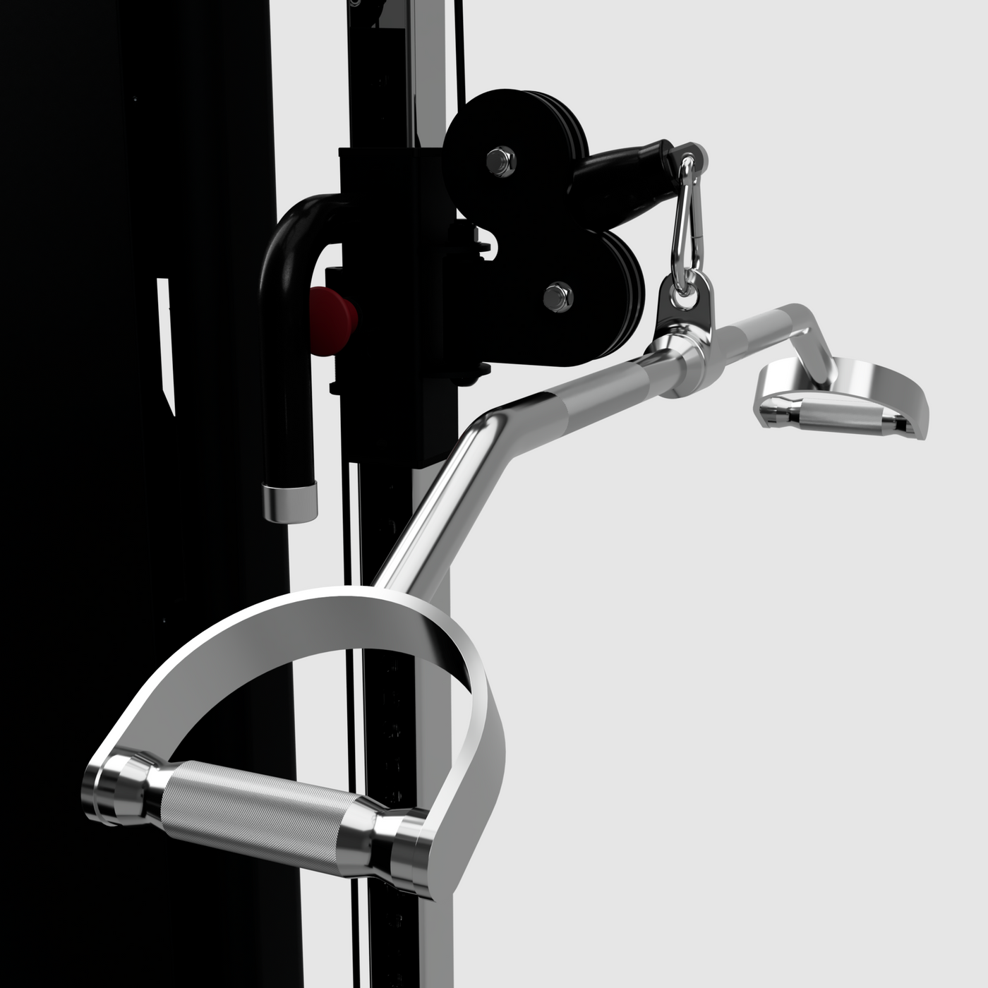 34" Cambered Pro Style Lat Bar