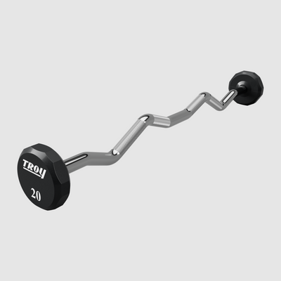 12 Sided Urethane EZ Barbell
