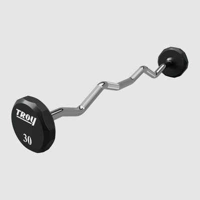 12 Sided Urethane EZ Barbell