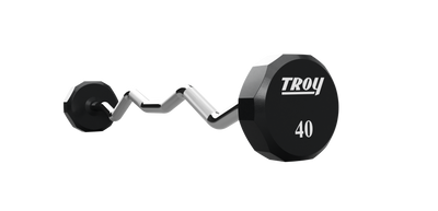12 Sided Urethane EZ Barbell