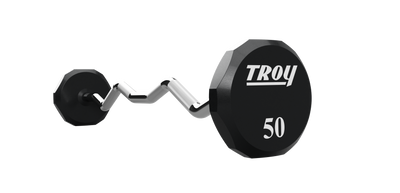 12 Sided Urethane EZ Barbell