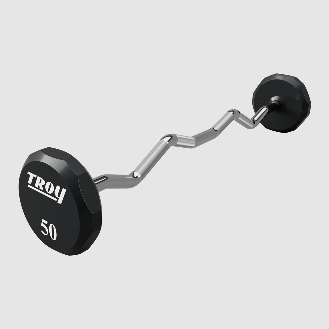12 Sided Urethane EZ Barbell – Troy Barbell & Fitness