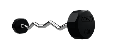 12 Sided Rubber EZ Barbell