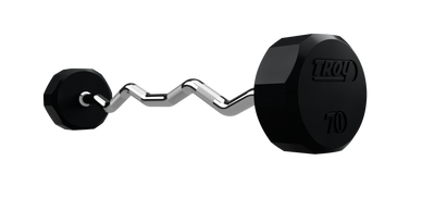 12 Sided Rubber EZ Barbell