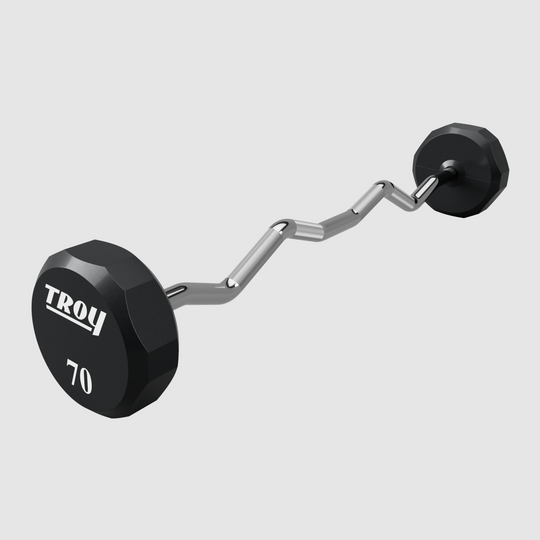 12 Sided Urethane EZ Barbell – Troy Barbell & Fitness