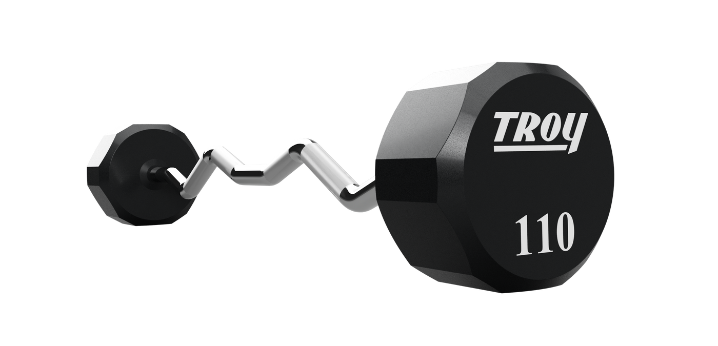 12 Sided Urethane EZ Barbell