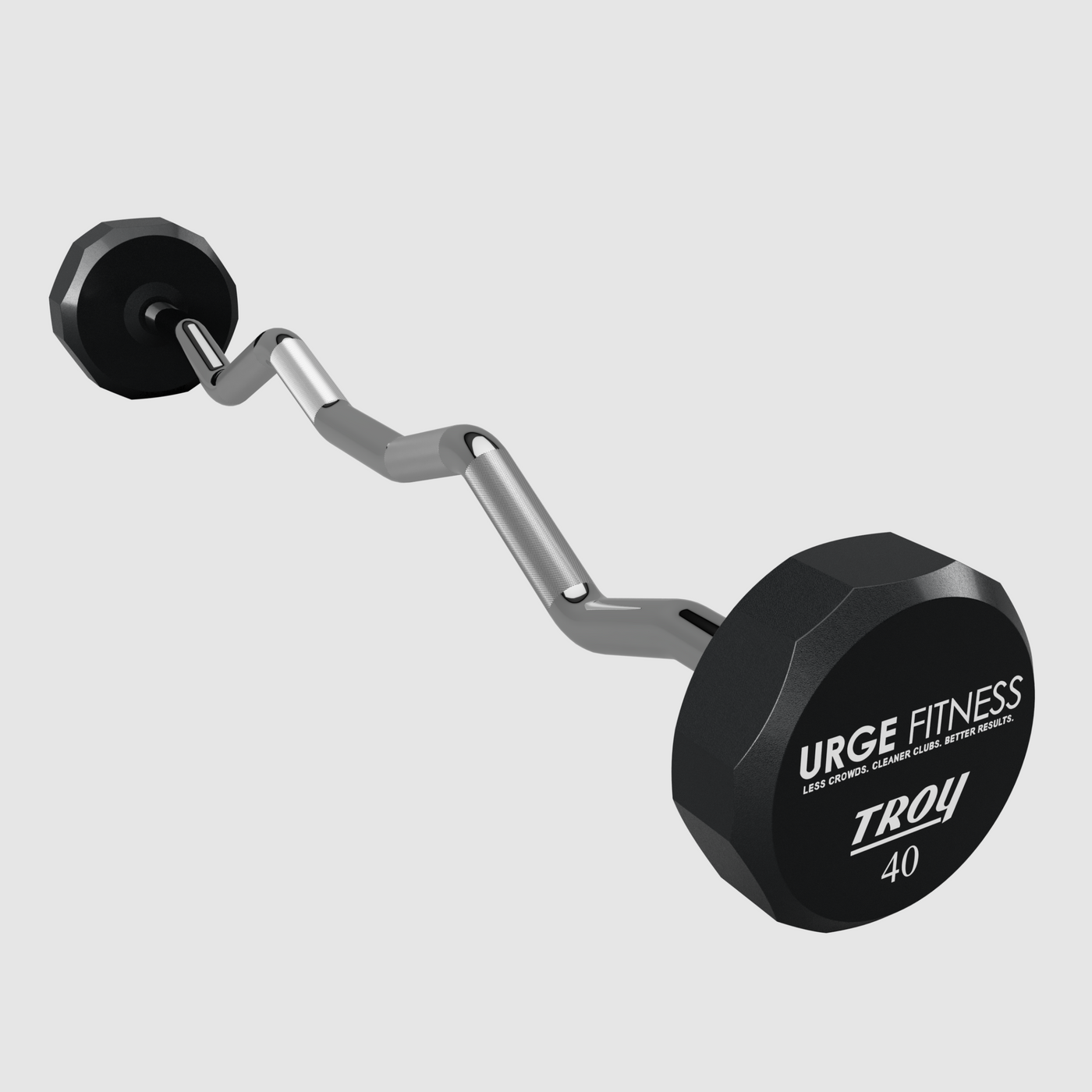 12 Sided Urethane EZ Barbell