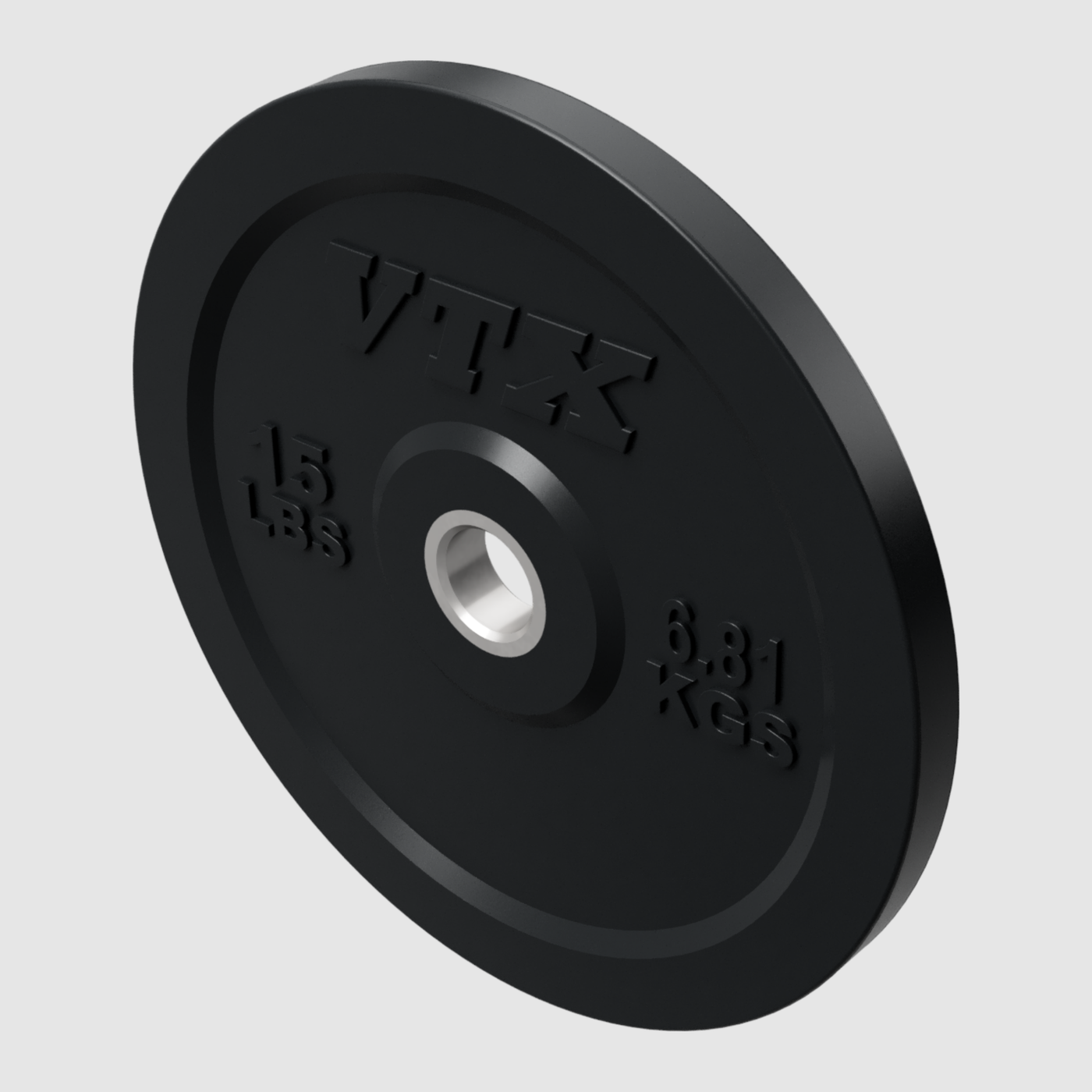 Solid Color Rubber Bumper Plate