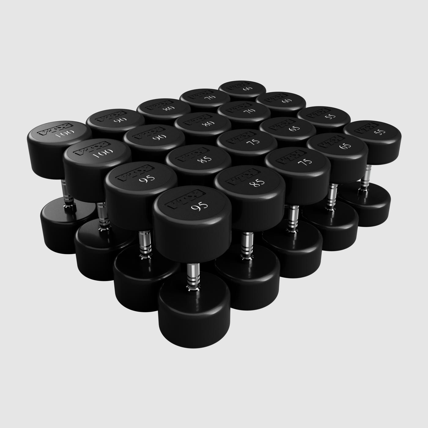 XD-U 55-100 LB SET, 5 LB INCREMENTS