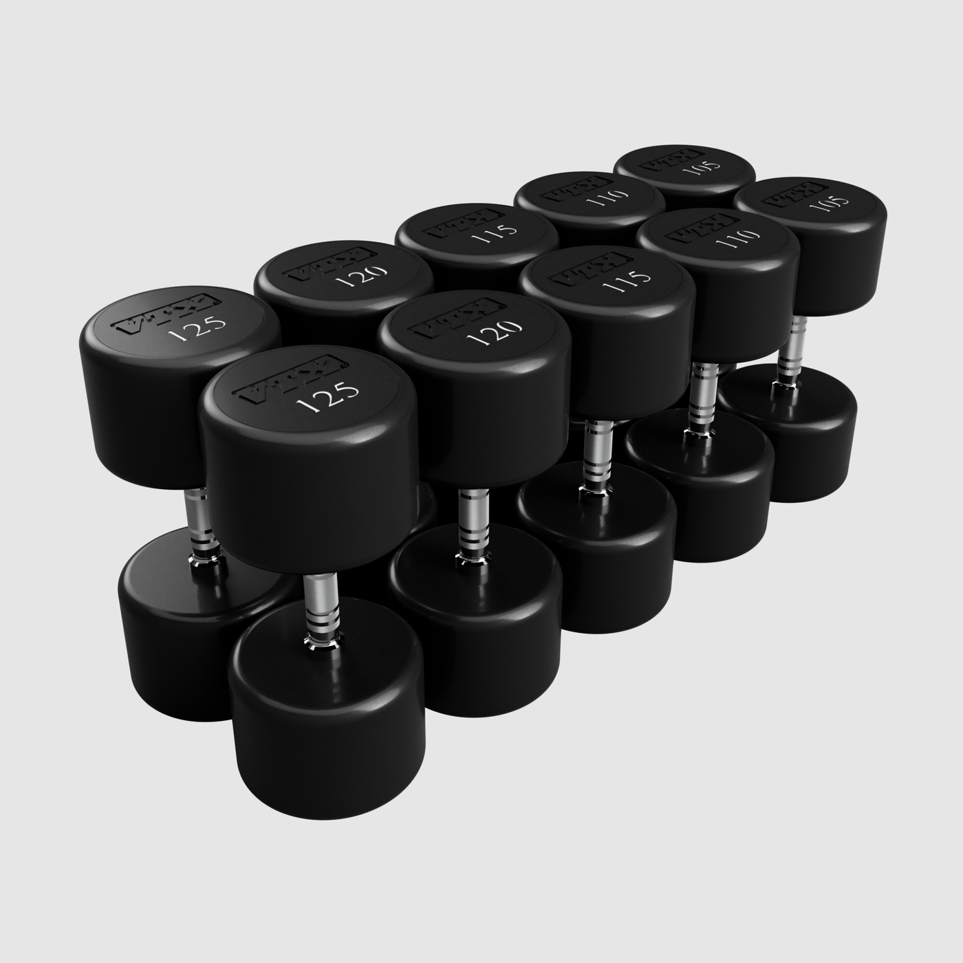 XD-U 105-125 LB SET, 5 LB INCREMENTS