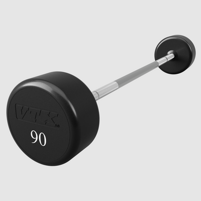 VTX ROUND URETHANE FIXED STRAIGHT BARBELL
