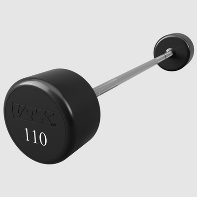 VTX ROUND URETHANE FIXED STRAIGHT BARBELL