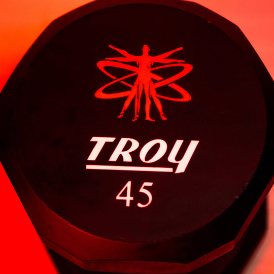 12 Sided Urethane Dumbbell - Logo – Troy Barbell & Fitness